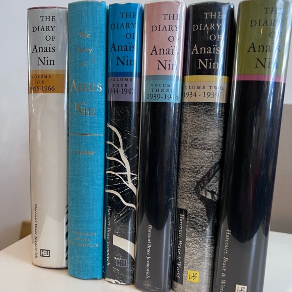 ANÁIS NIN Diaries complete 6 book series with 3 first edition and a signed copy - Picture 6 of 17